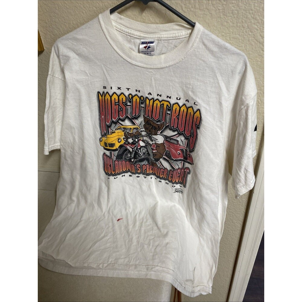 Sixth Annual Hogs’N’Hot Rods Oklahoma’s Premier Event June9,2007 T Shirt S XL